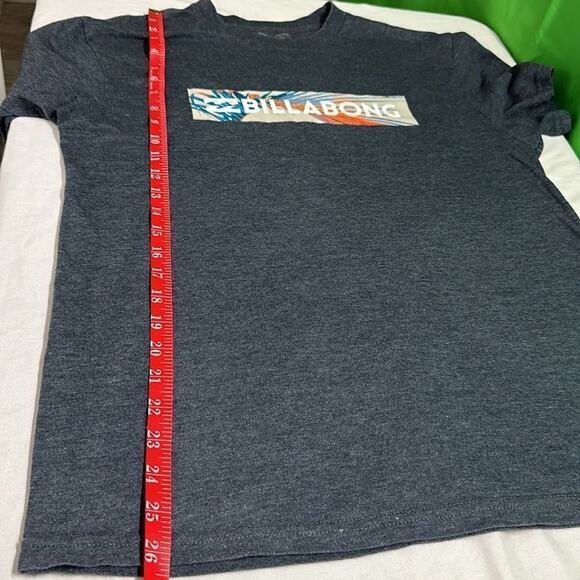 Billabong Men's Branded T-Shirts. Size M Indigo Heather Unity Block Core Fit - Picture 7 of 11